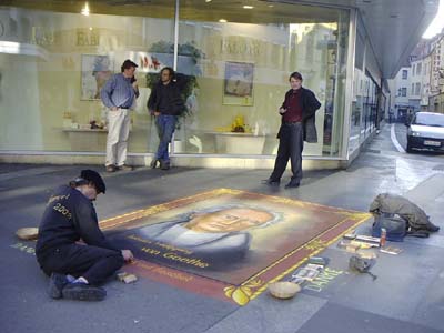au centre ville