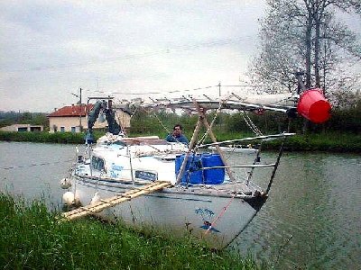 la halte au bord du canal  Mussey