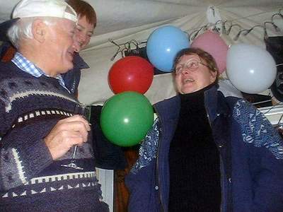 Jeannot, Batrice, Franoise... et les ballons de la fte