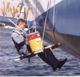 A bord de MIR - photo Pierre Mriguet